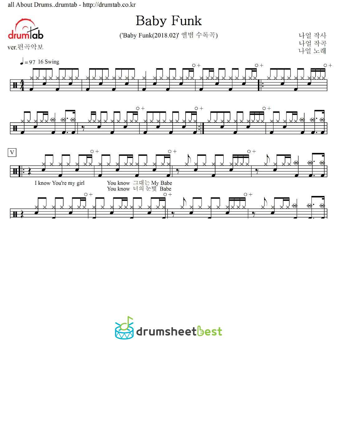 Baby Funk preview page 1