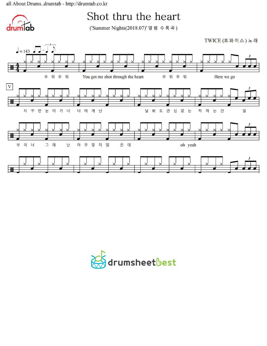 Shot thru the heart preview page 1