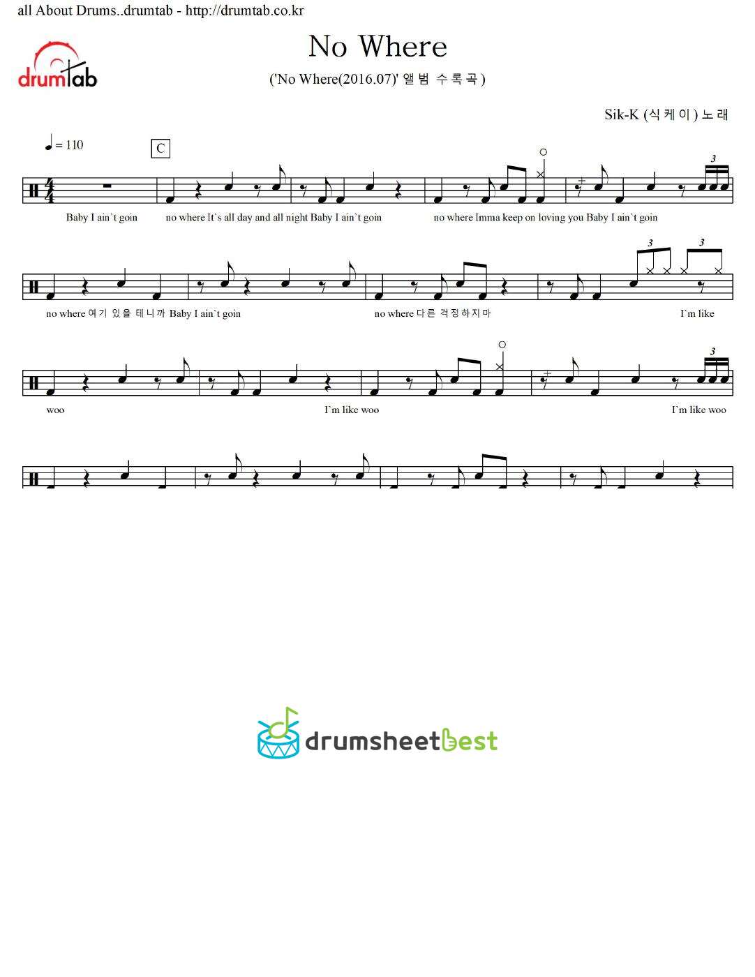 No Where preview page 1