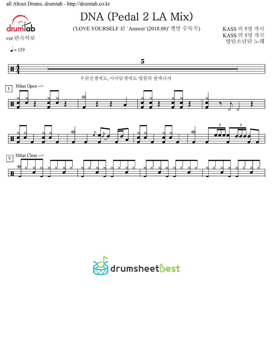 DNA (Pedal 2 LA Mix) preview page 1