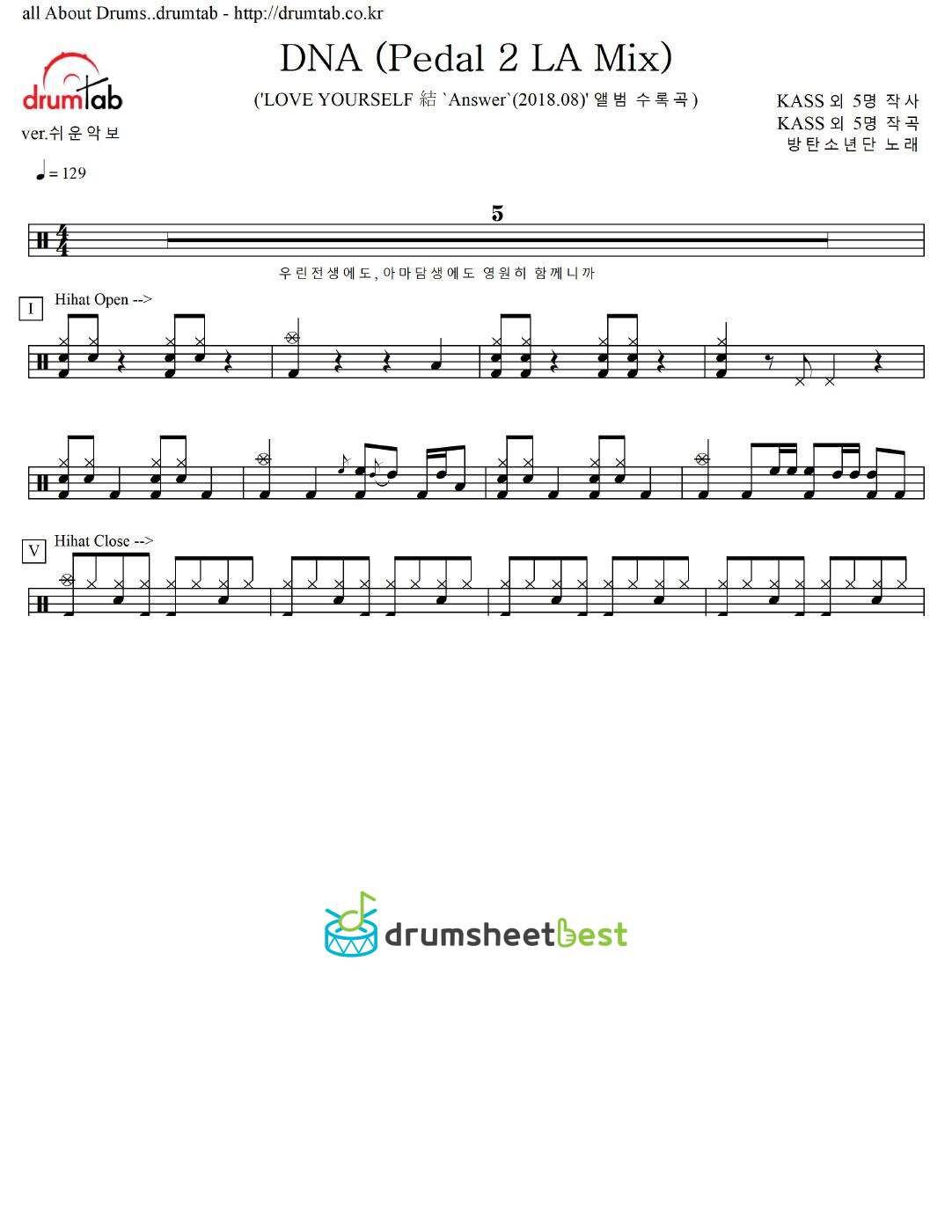 DNA (Pedal 2 LA Mix) preview page 1