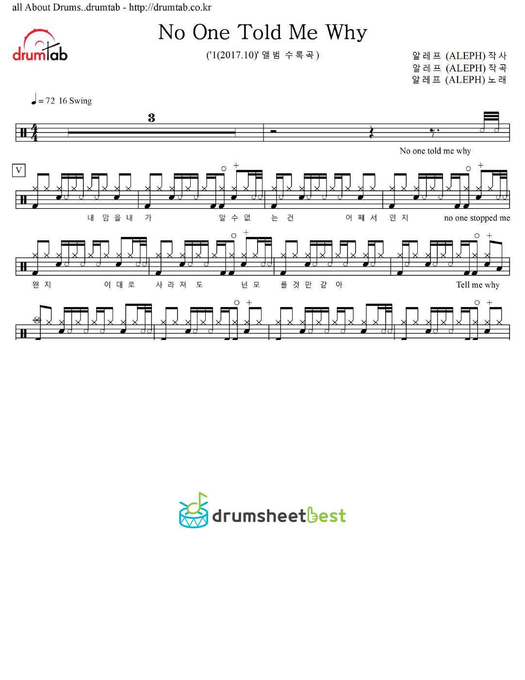 No One Told Me Why preview page 1