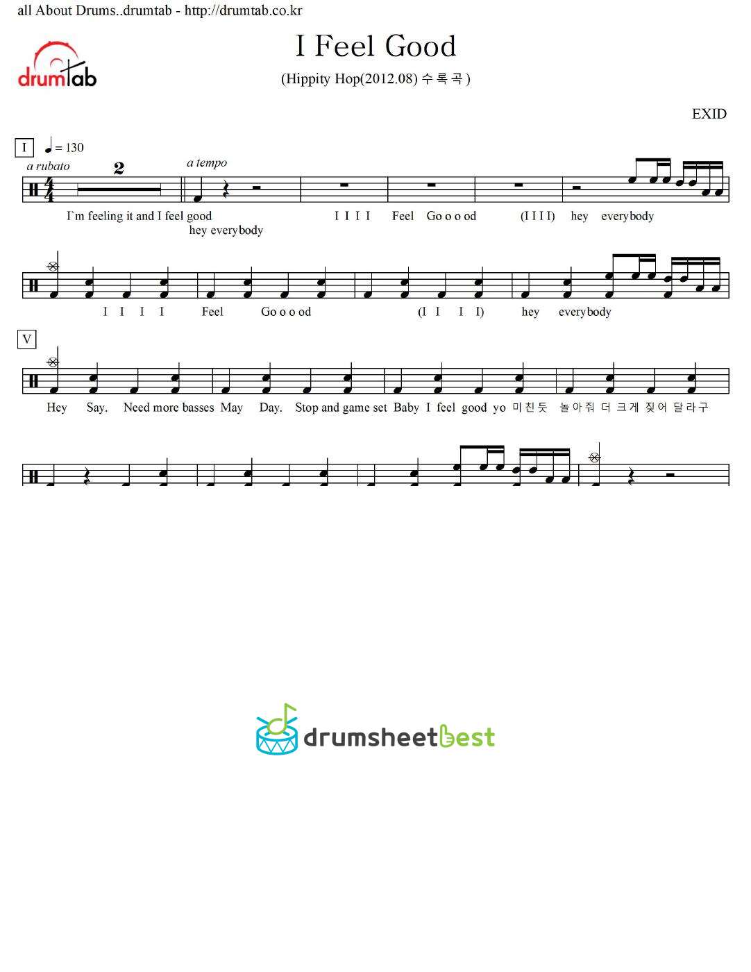 I Feel Good preview page 1