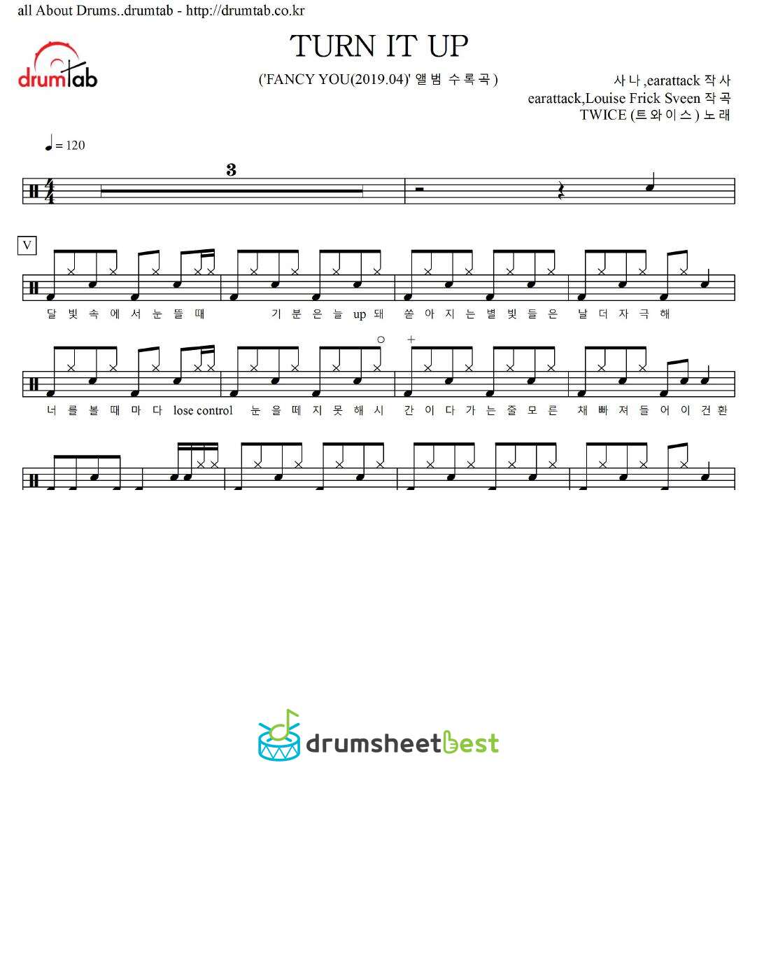 TURN IT UP preview page 1