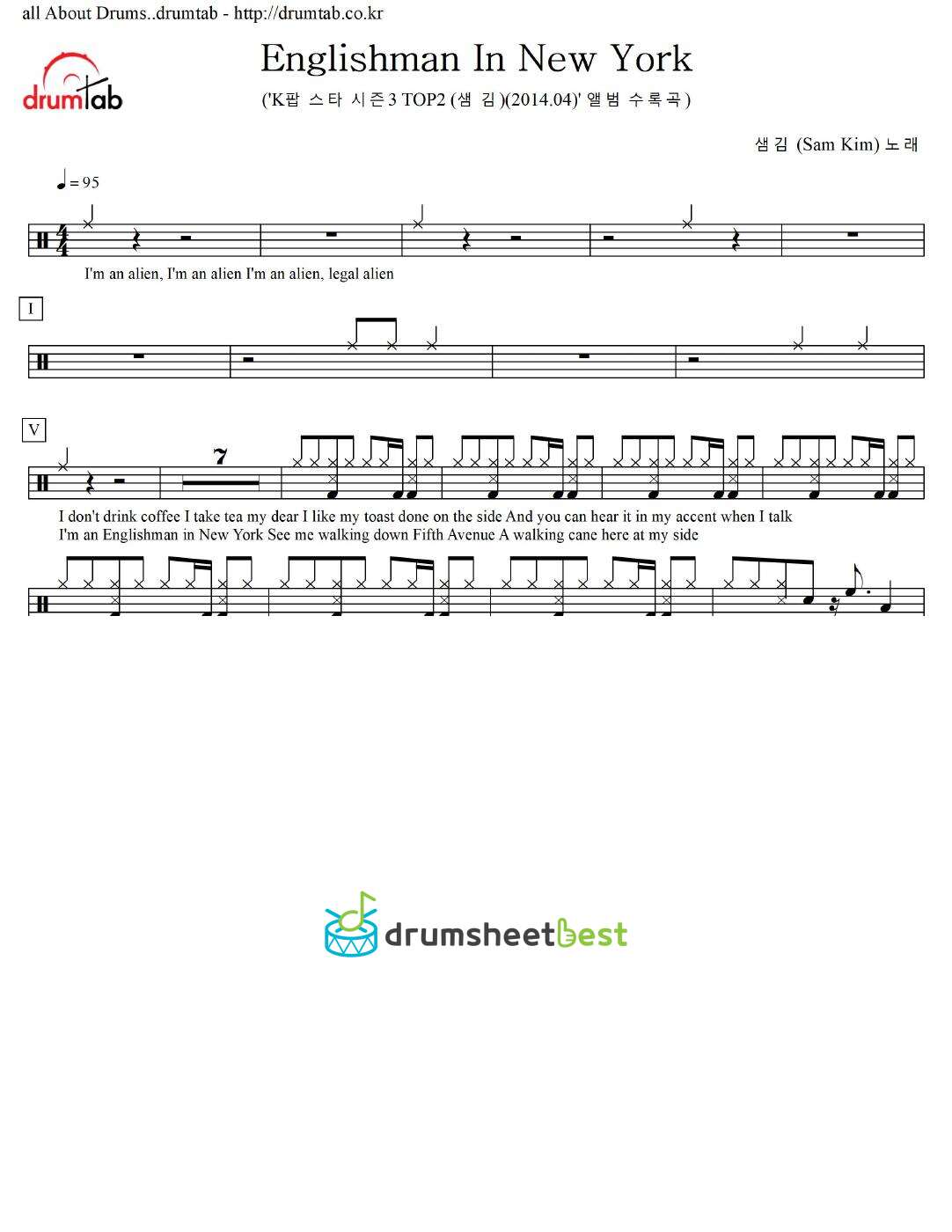 Englishman In New York preview page 1