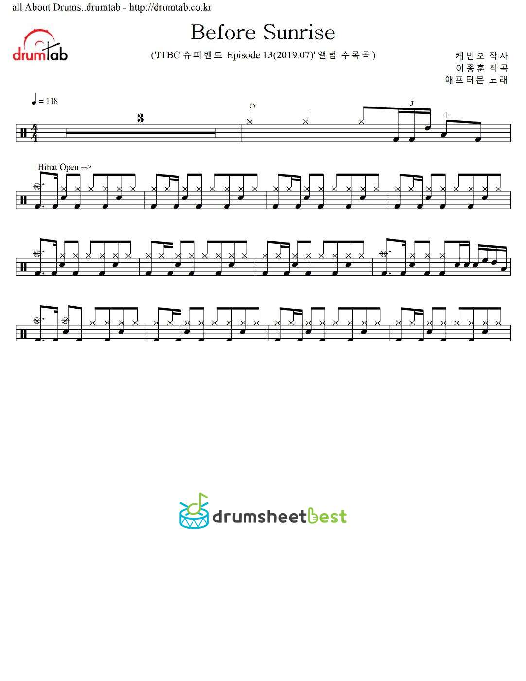 Before Sunrise preview page 1