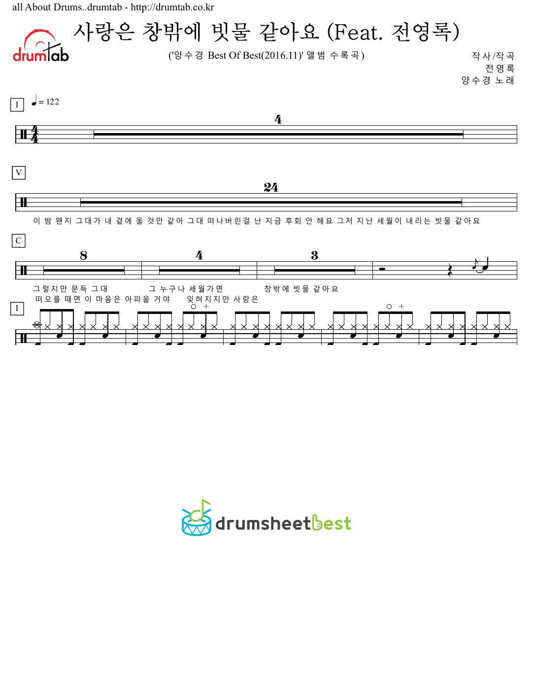 사랑은 창밖에 빗물 같아요 preview page 1
