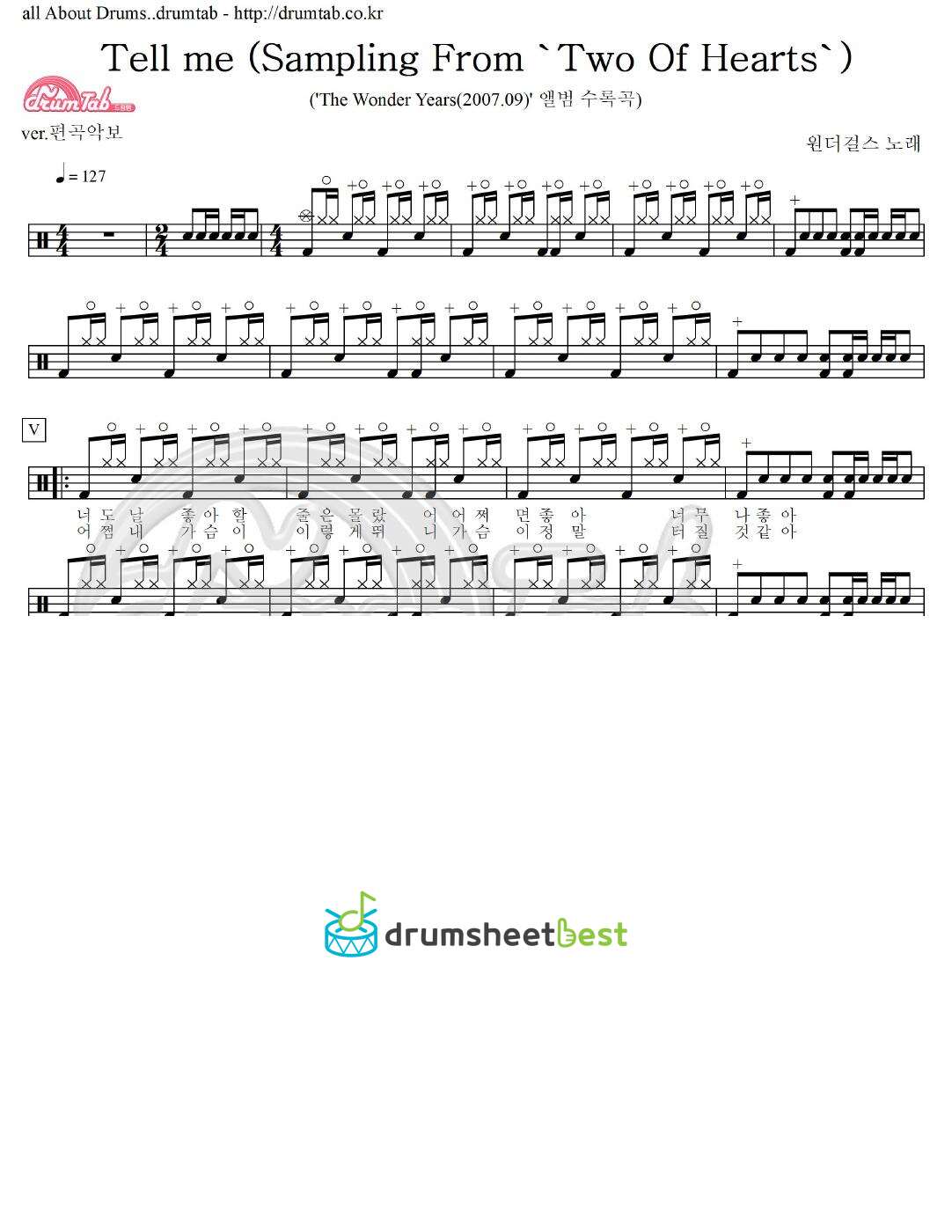 Tell me (Sampling From 'Two Of Hearts') preview page 1