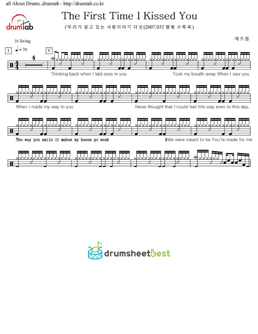 The First Time I Kissed You preview page 1