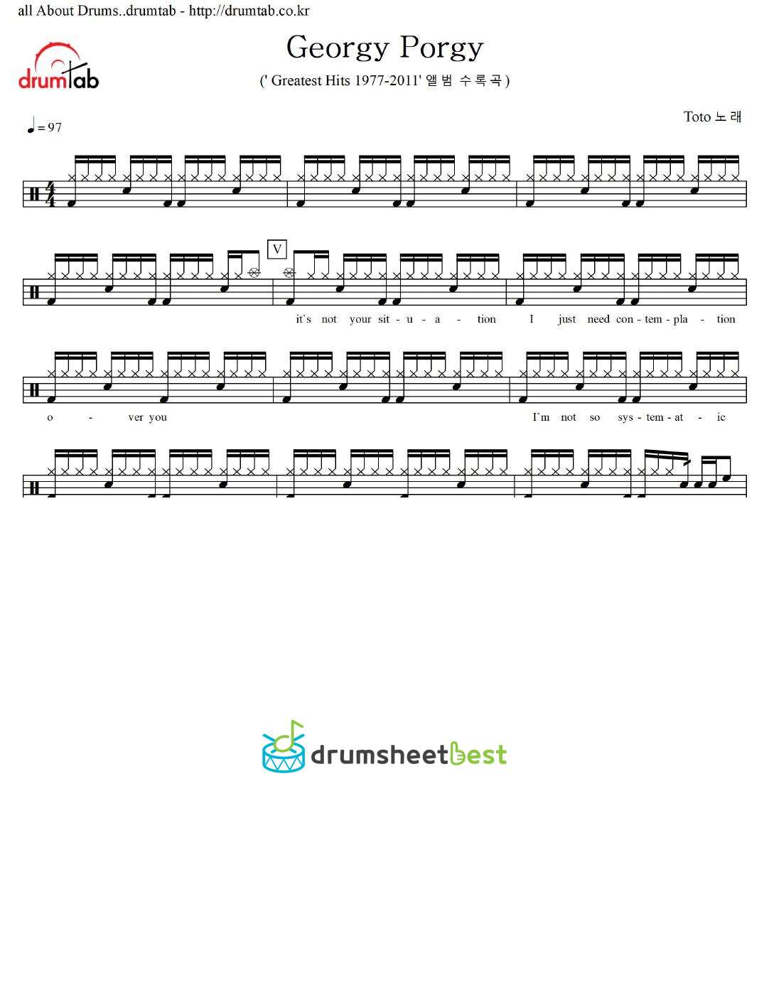 Georgy Porgy preview page 1