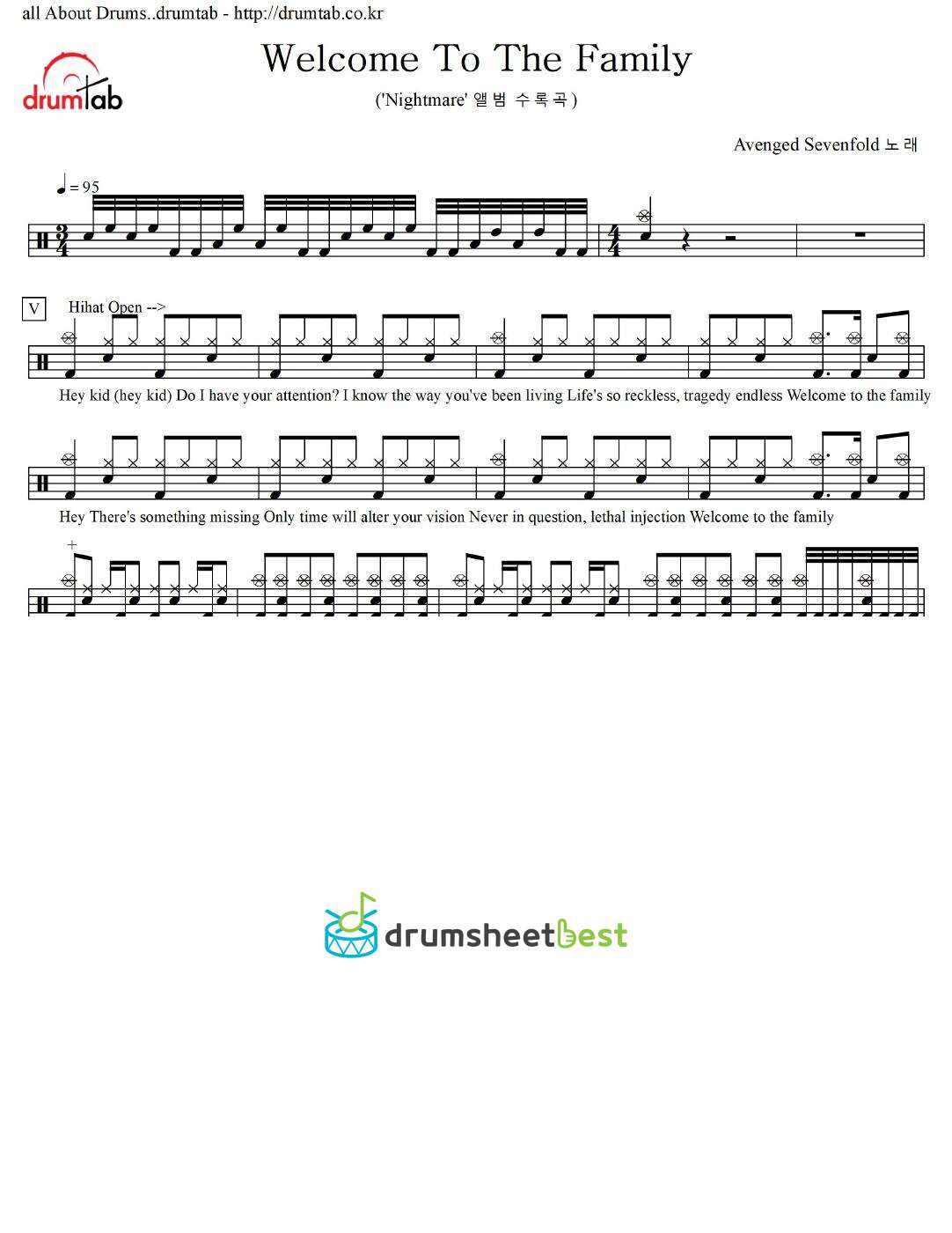 Welcome To The Family preview page 1