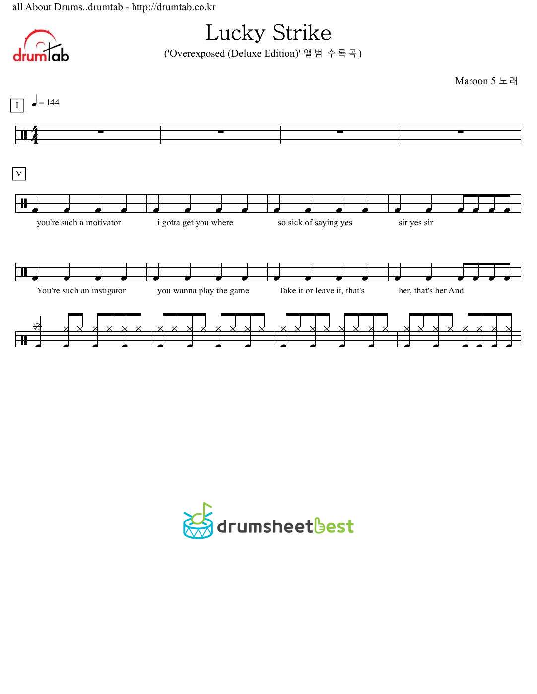 Lucky Strike preview page 1