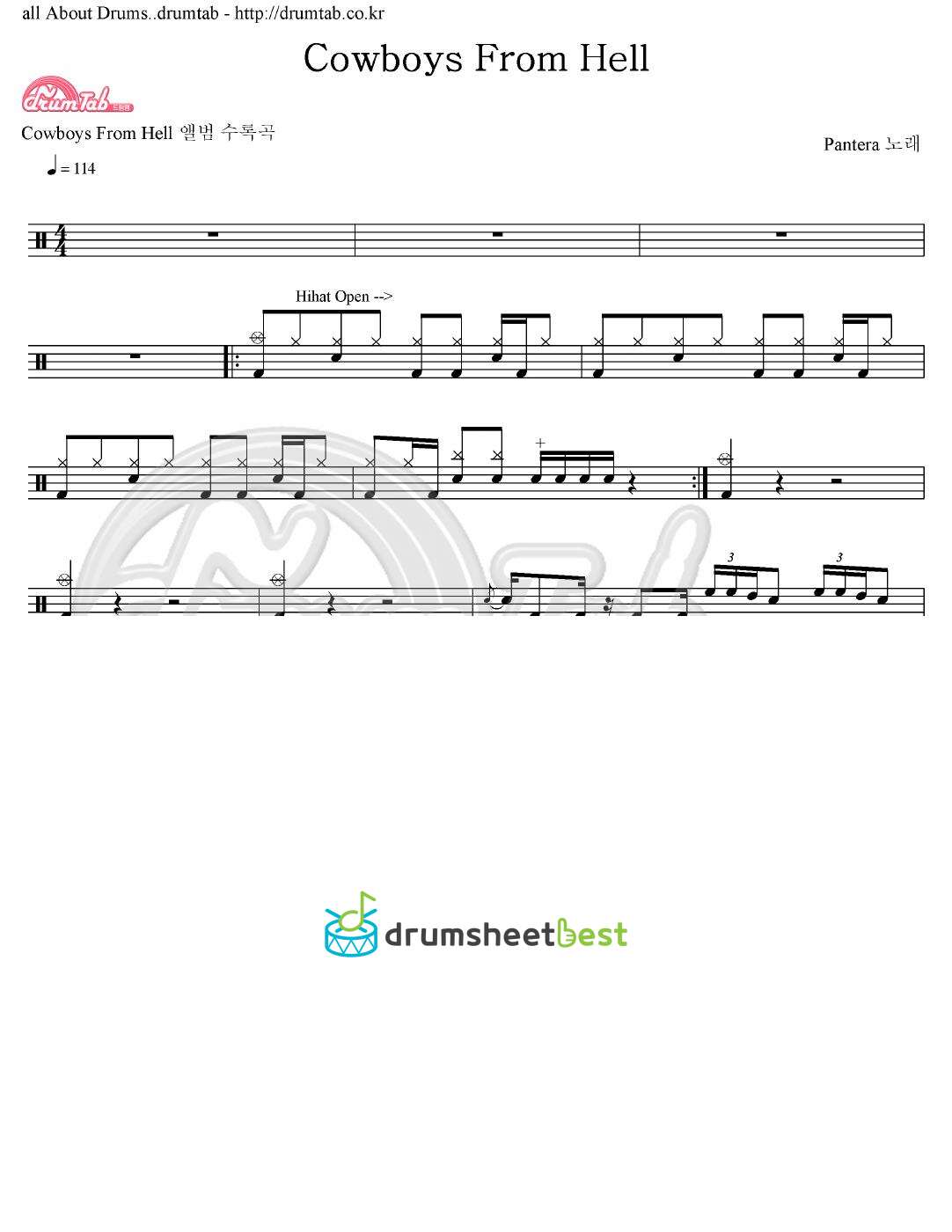 Cowboys From Hell preview page 1