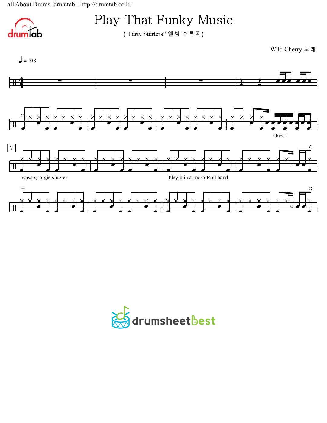 Play That Funky Music preview page 1