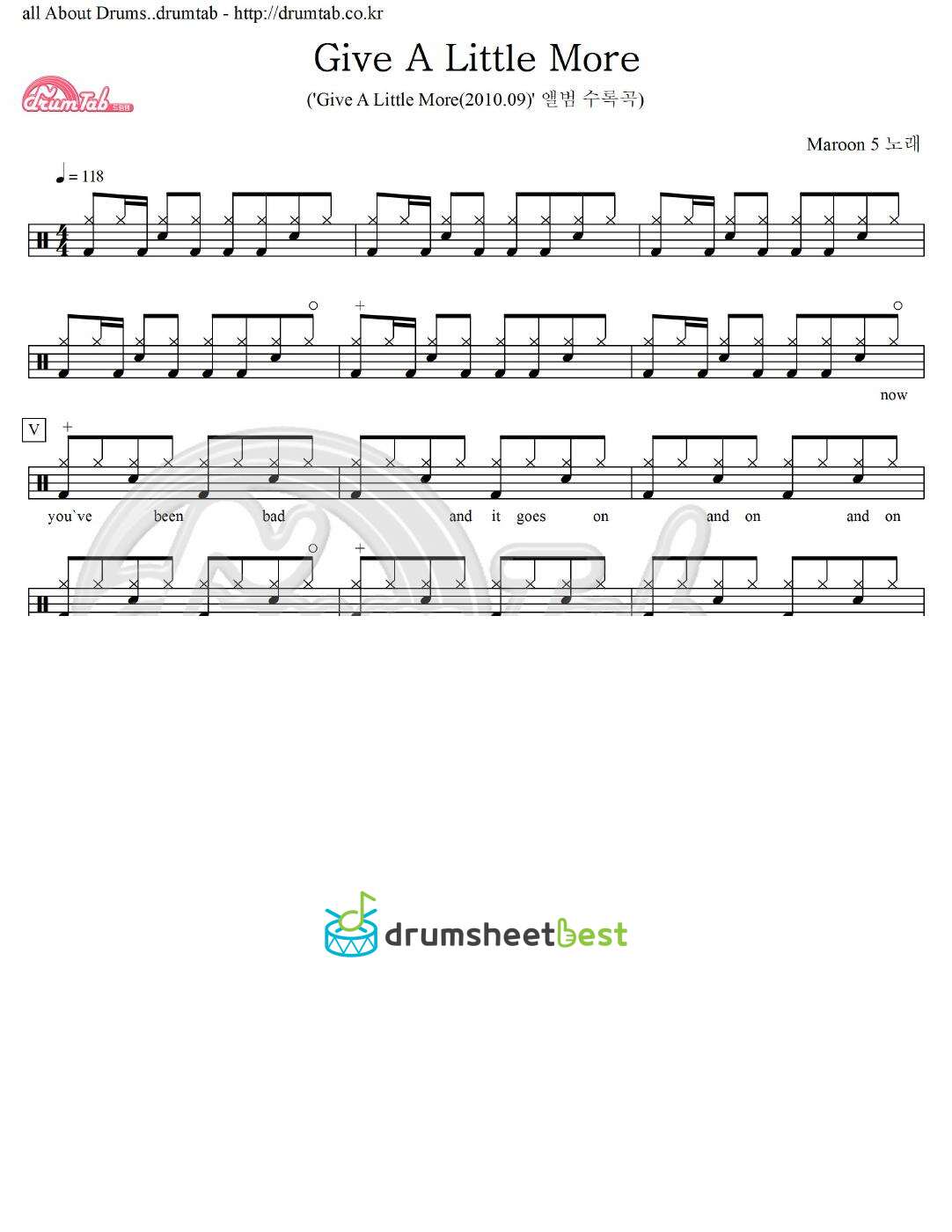 Give A Little More preview page 1