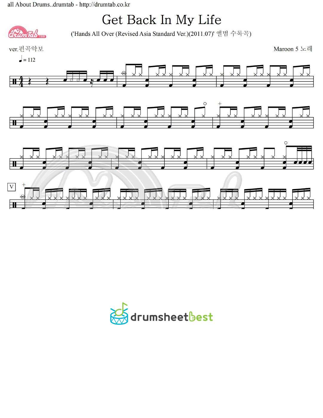 Get Back In My Life preview page 1