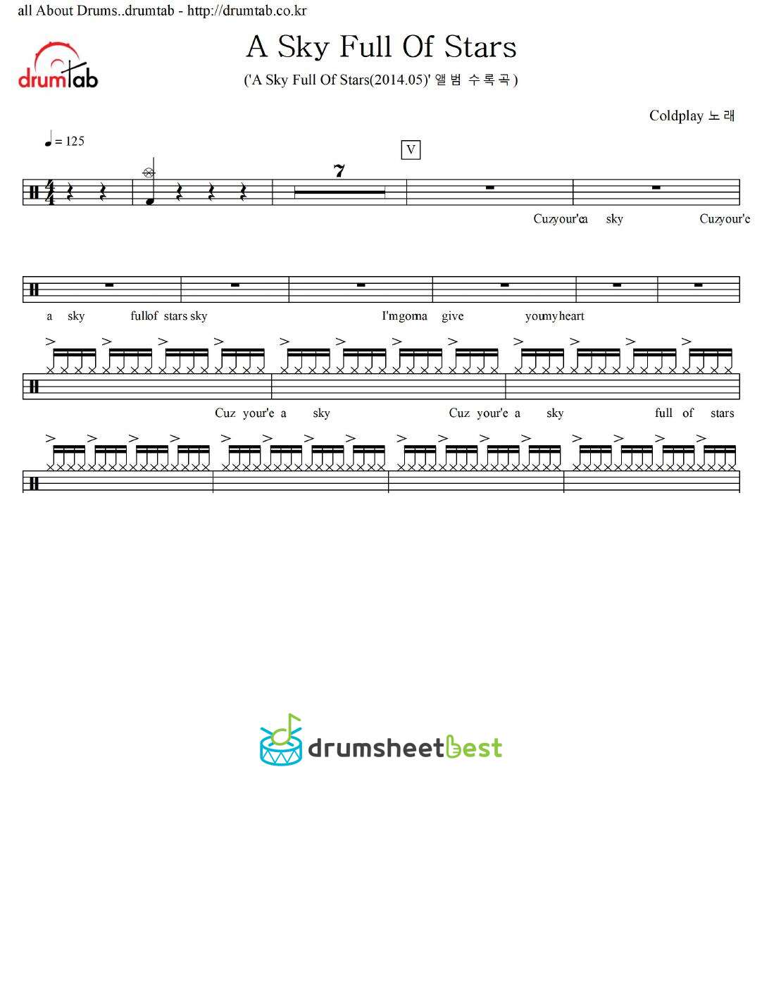 A Sky Full Of Stars preview page 1