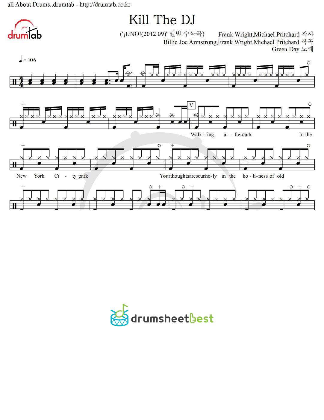 Kill The DJ preview page 1