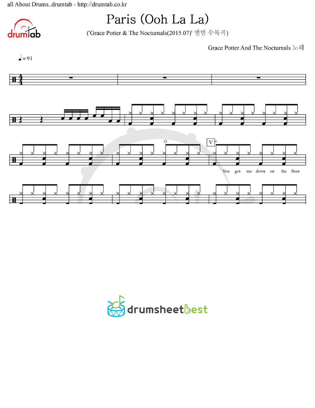 Paris (Ooh La La) preview page 1