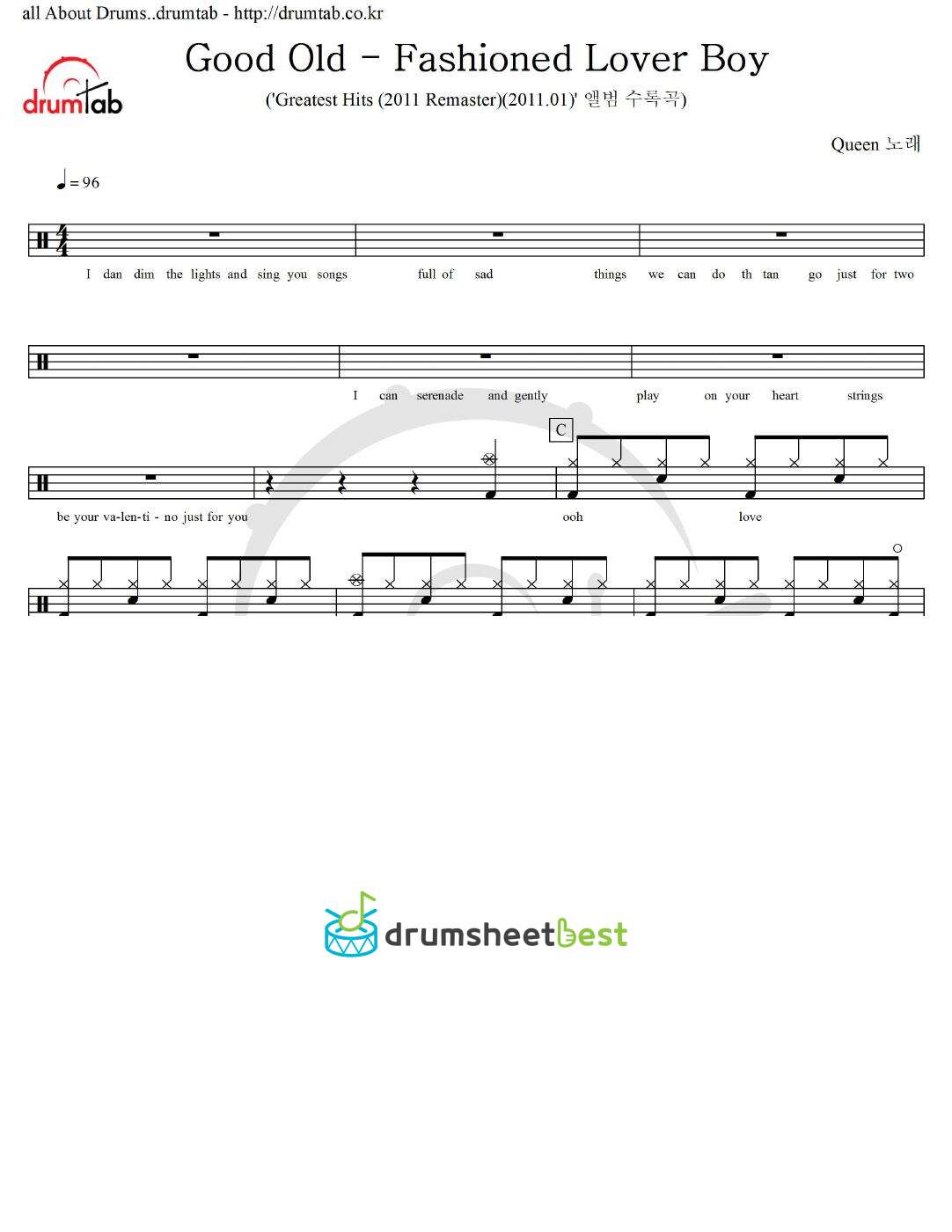 Good Old - Fashioned Lover Boy preview page 1