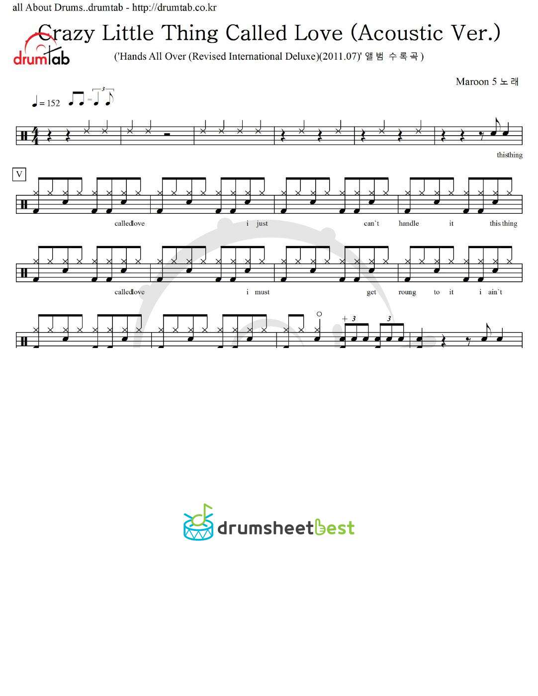 Crazy Little Thing Called Love (Acoustic Ver.) preview page 1