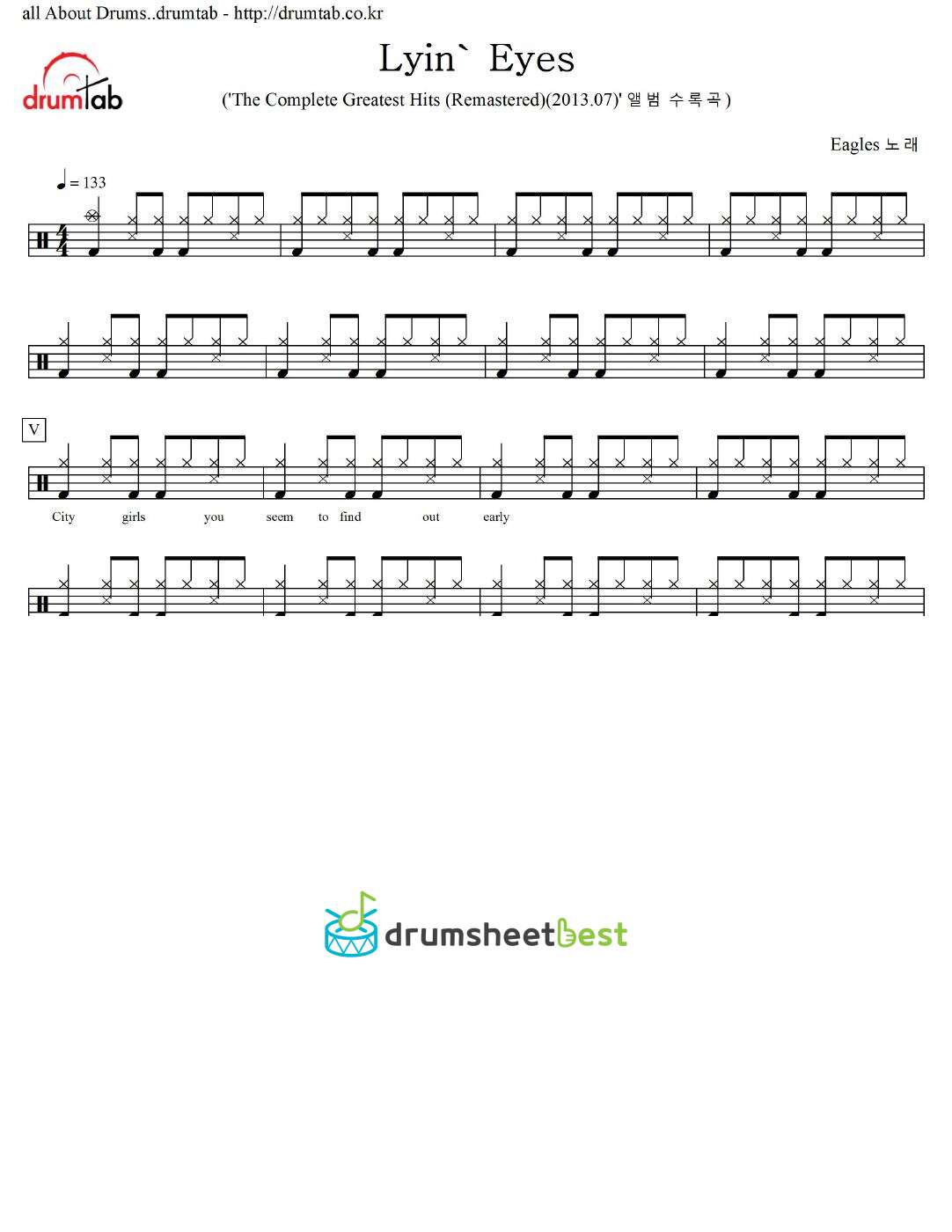 Lyin' Eyes preview page 1