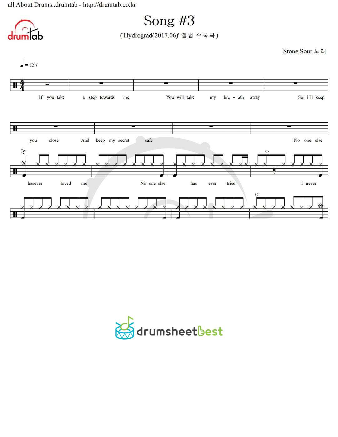 Song 3 preview page 1