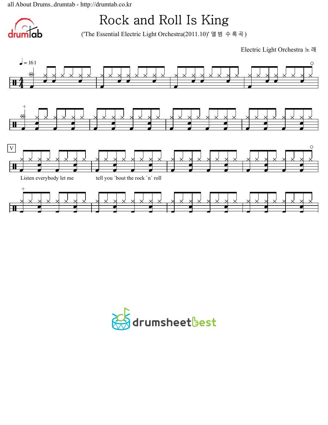 Rock and Roll Is King preview page 1