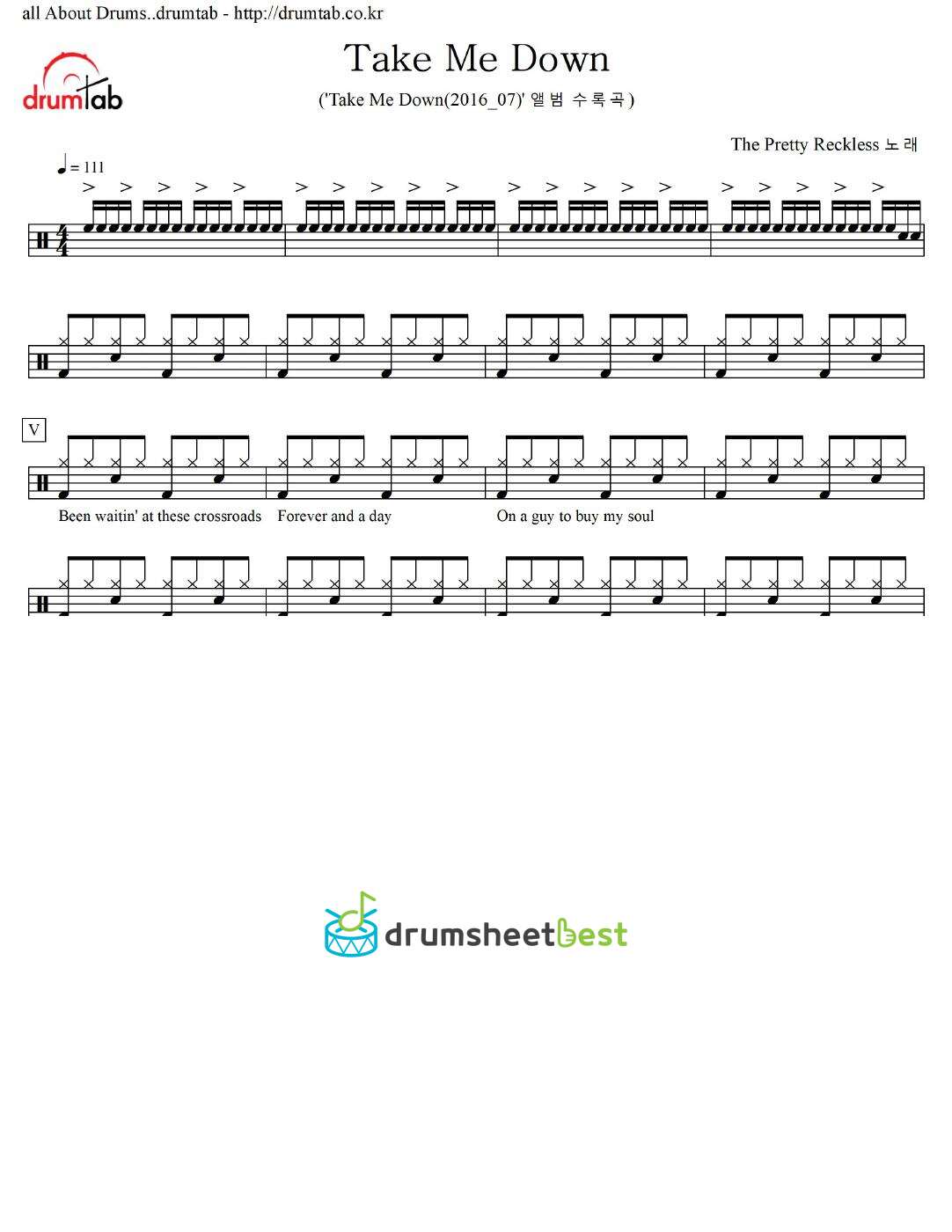 Take Me Down preview page 1