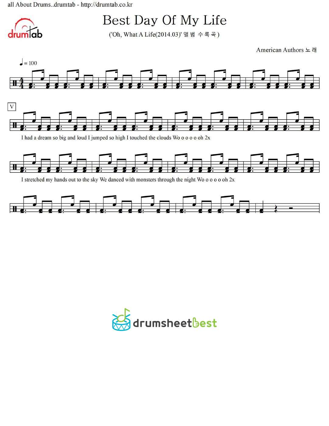 Best Day Of My Life preview page 1