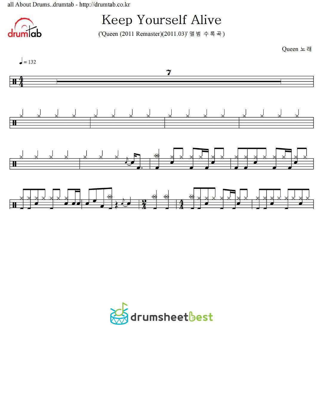 Keep Yourself Alive preview page 1