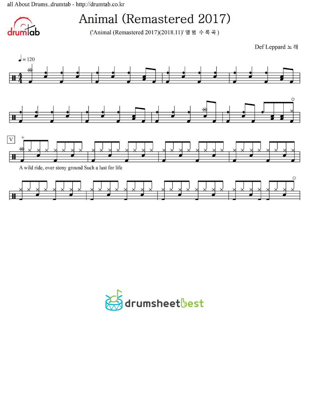 Animal (Remastered 2017) preview page 1