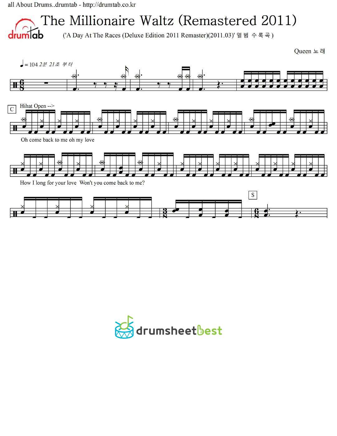 The Millionaire Waltz (Remastered 2011) preview page 1