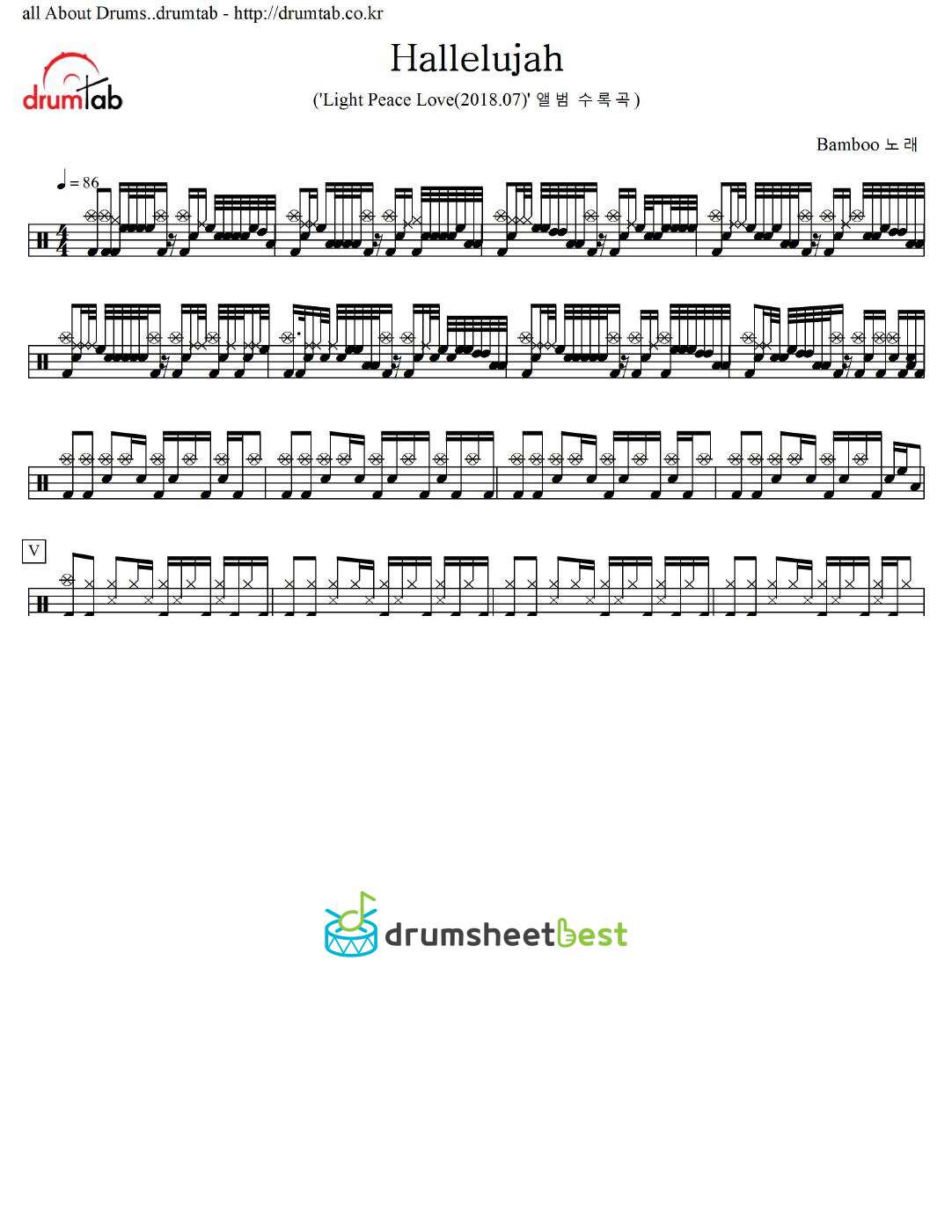 Hallelujah preview page 1