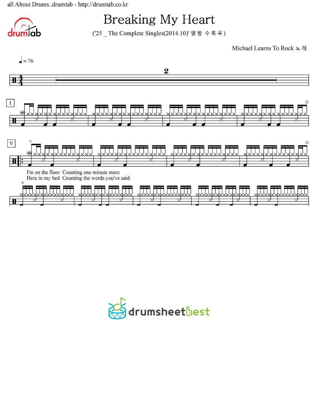 Breaking My Heart preview page 1