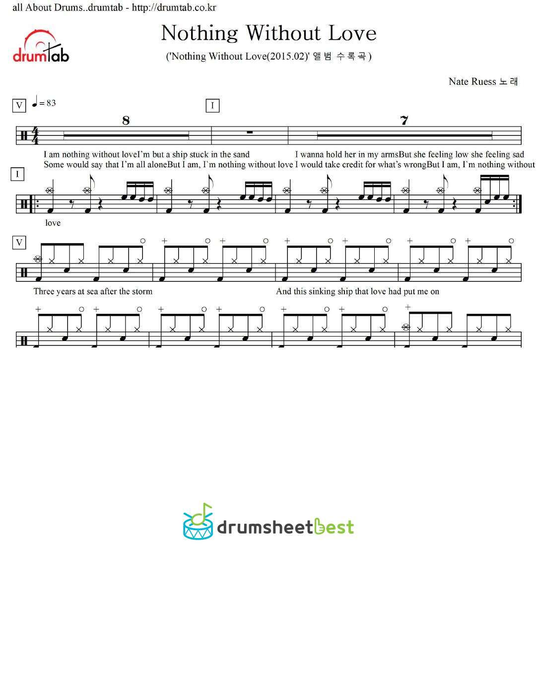 Nothing Without Love preview page 1