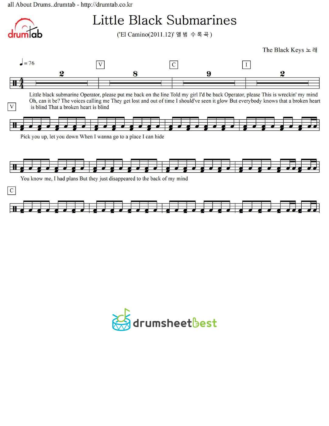 Little Black Submarines preview page 1