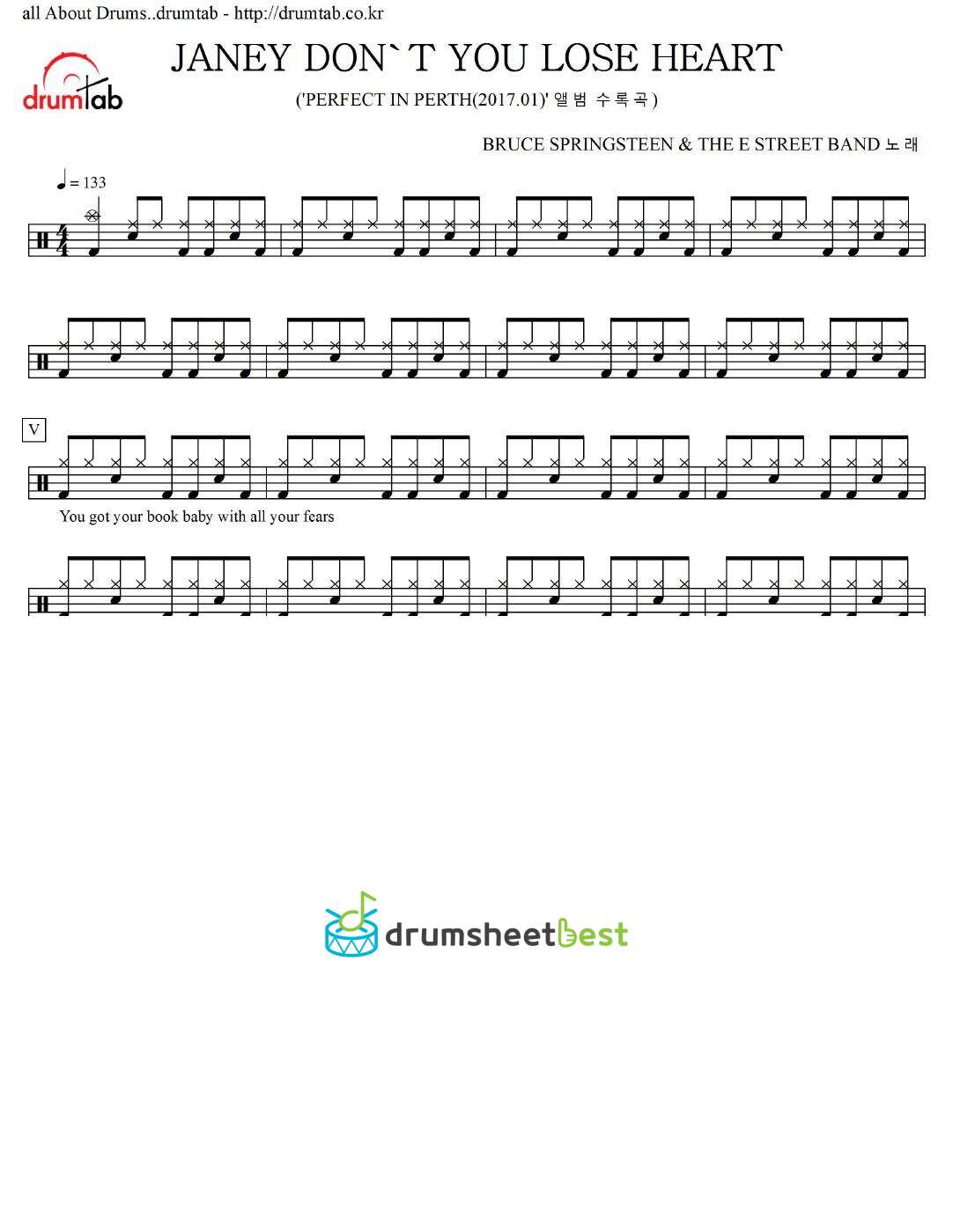 JANEY DON'T YOU LOSE HEART preview page 1