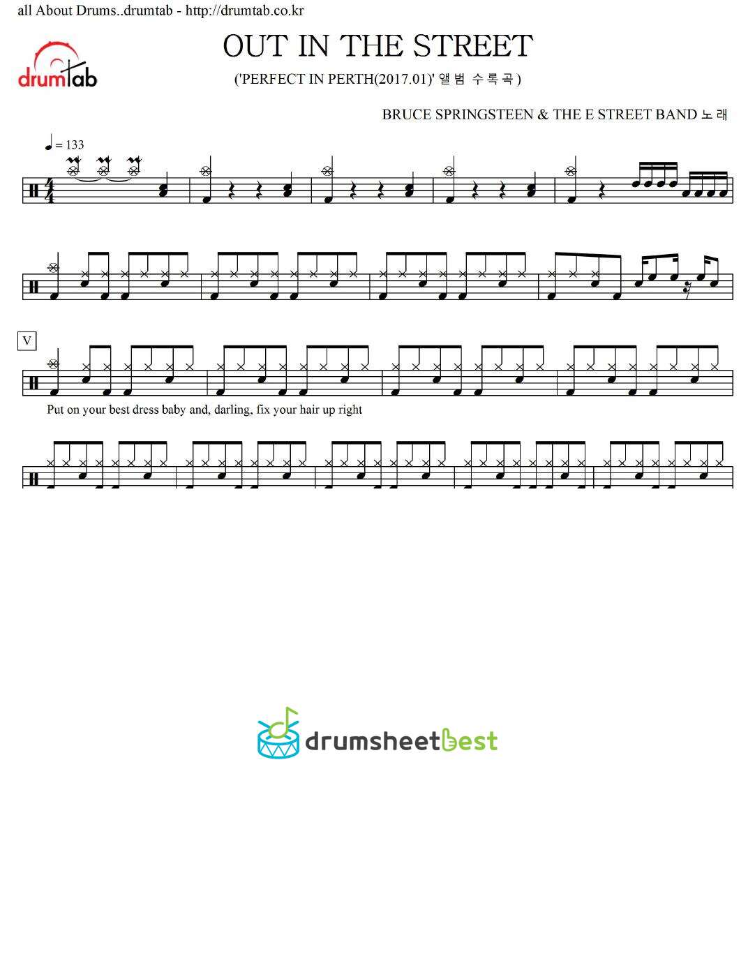 OUT IN THE STREET preview page 1