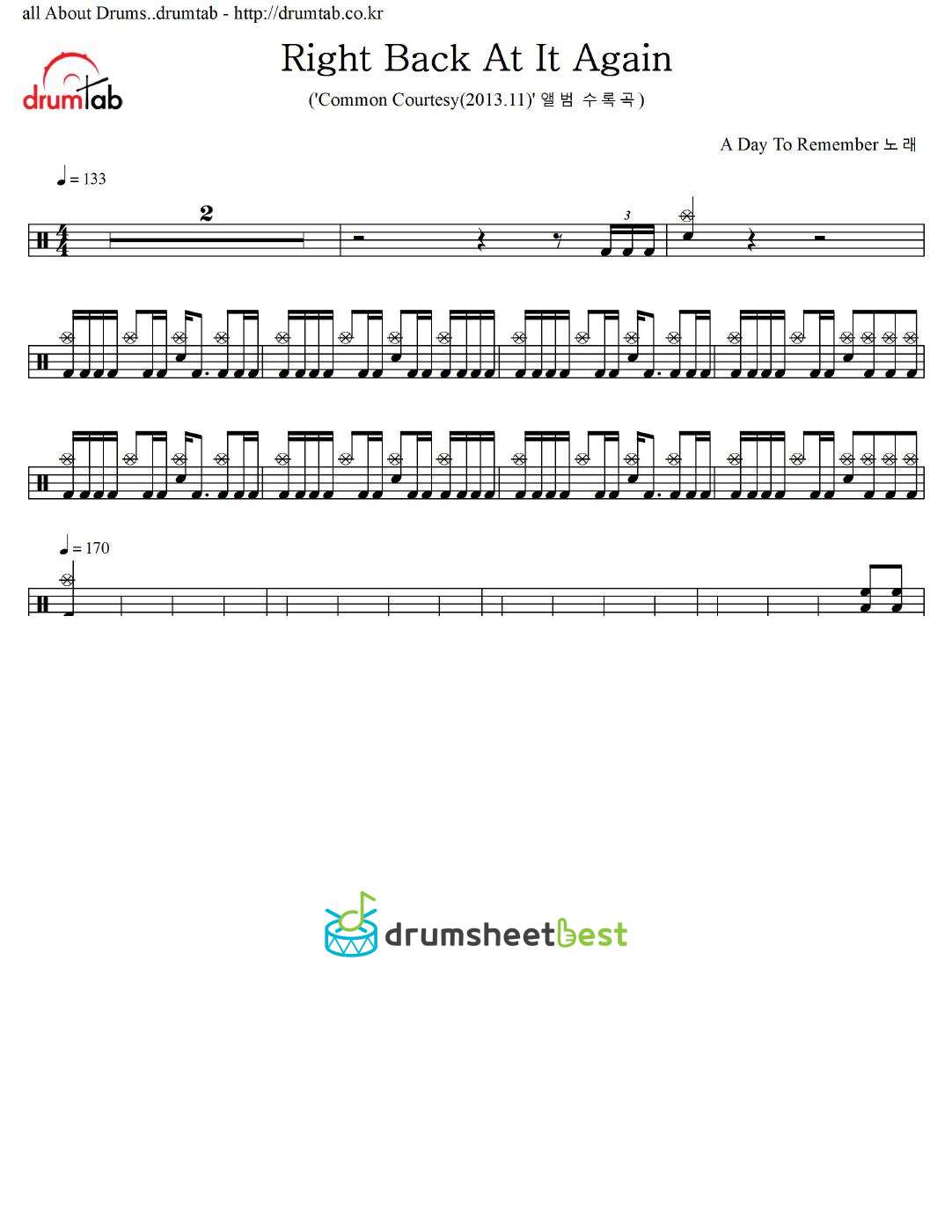 Right Back At It Again preview page 1