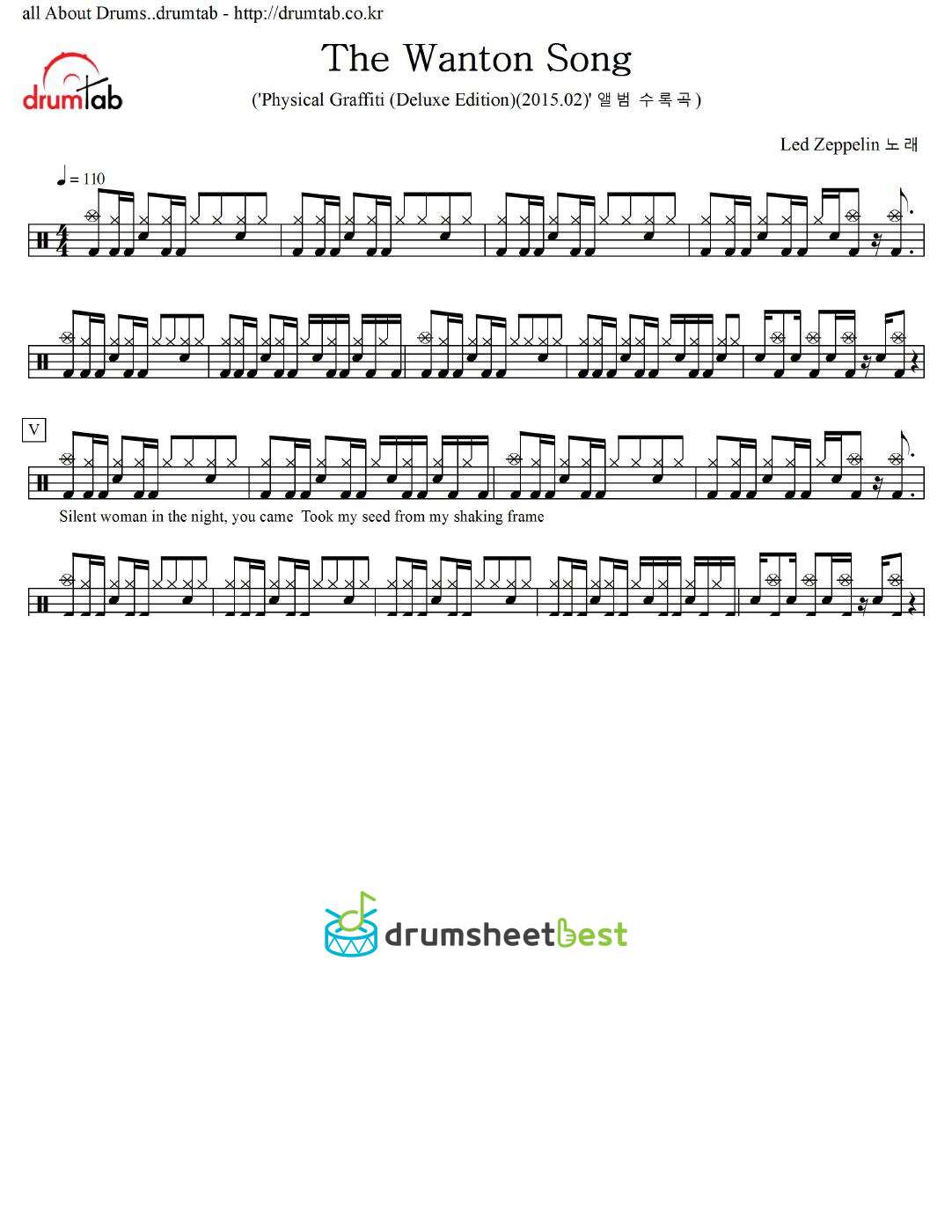 The Wanton Song preview page 1