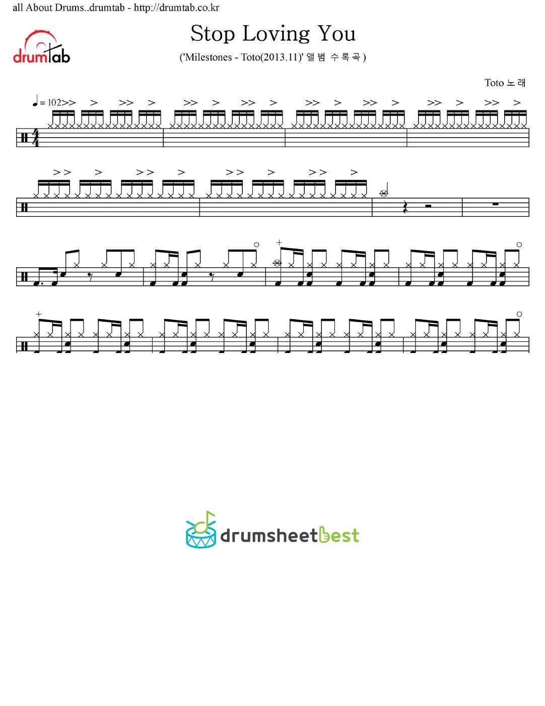 Stop Loving You preview page 1