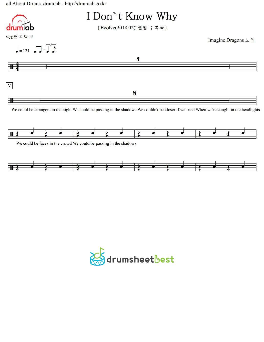 I Don't Know Why preview page 1