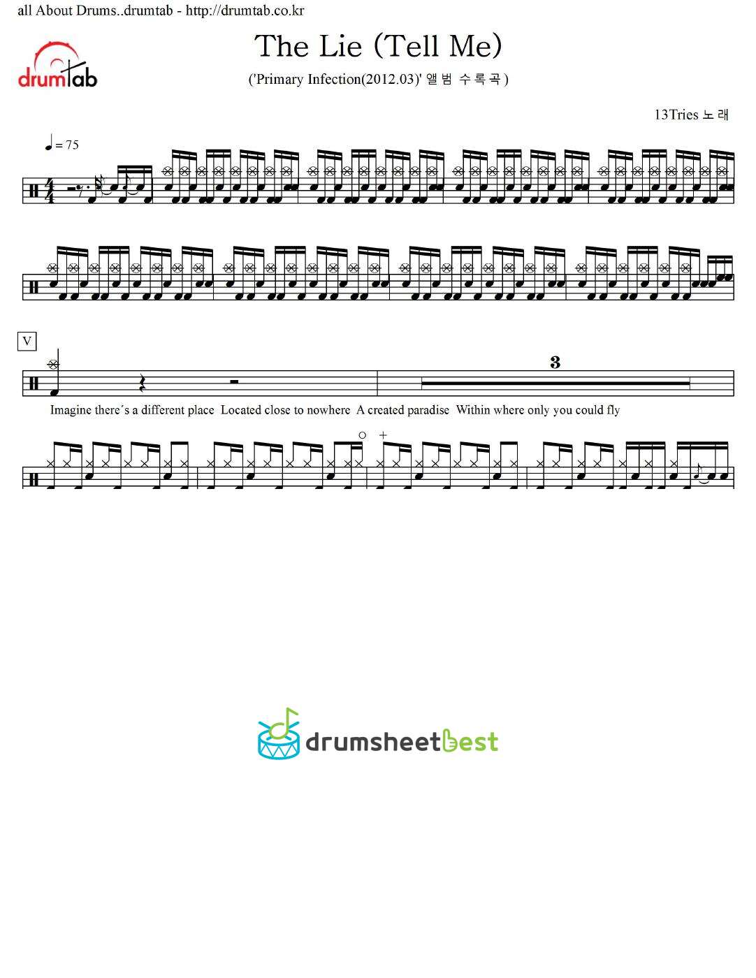 The Lie (Tell Me) preview page 1