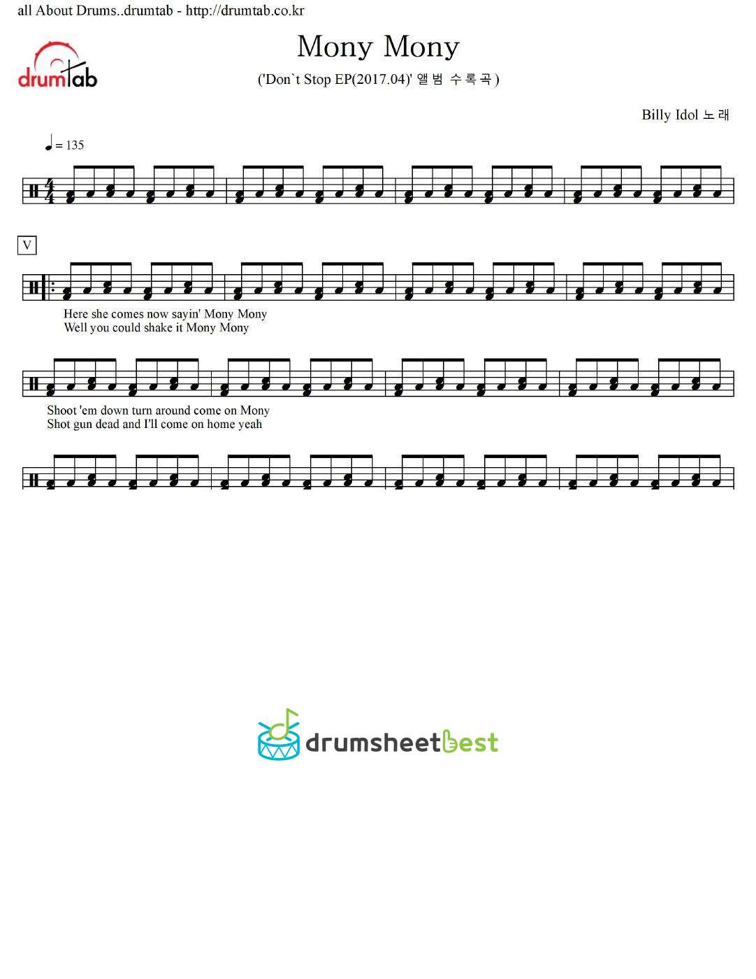 Mony Mony preview page 1