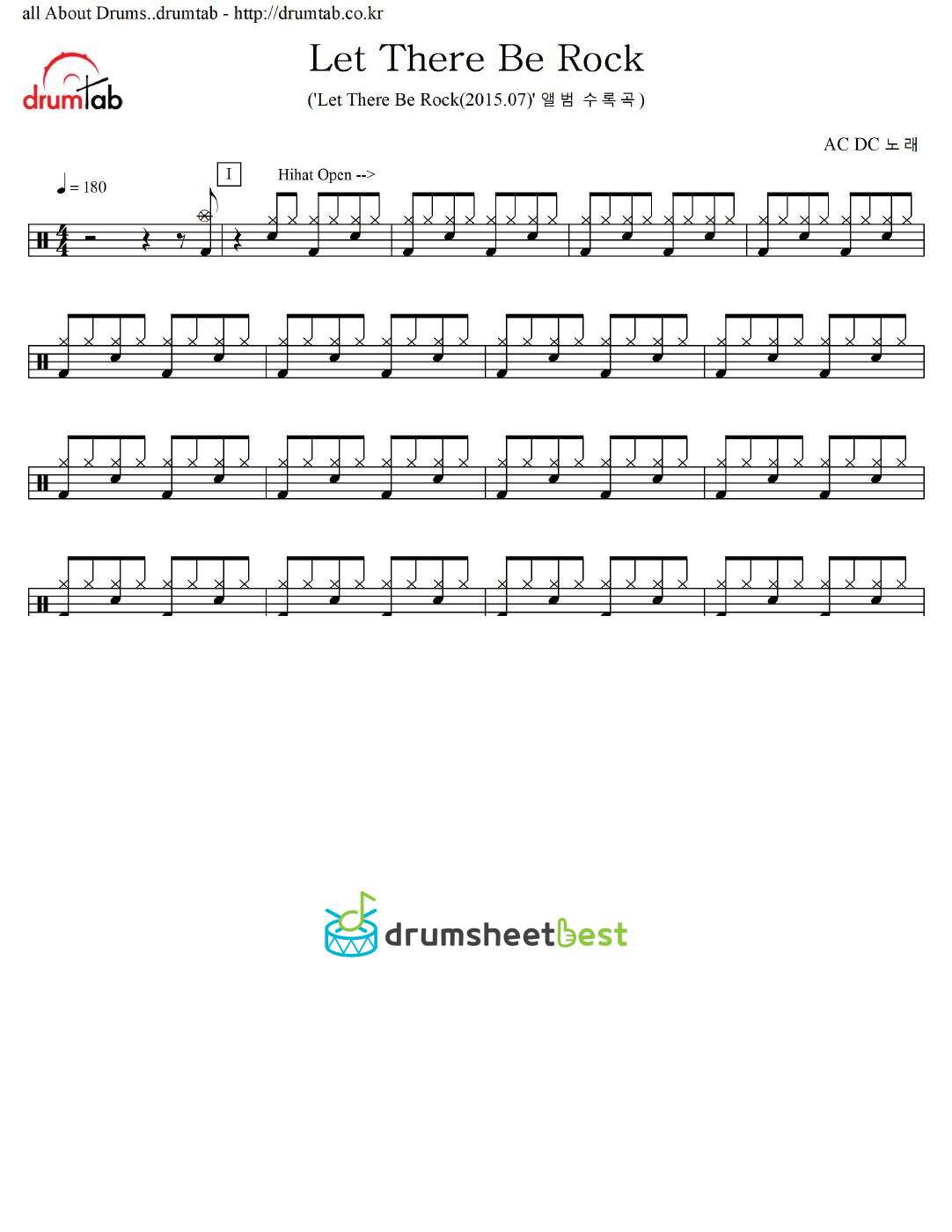 Let There Be Rock preview page 1