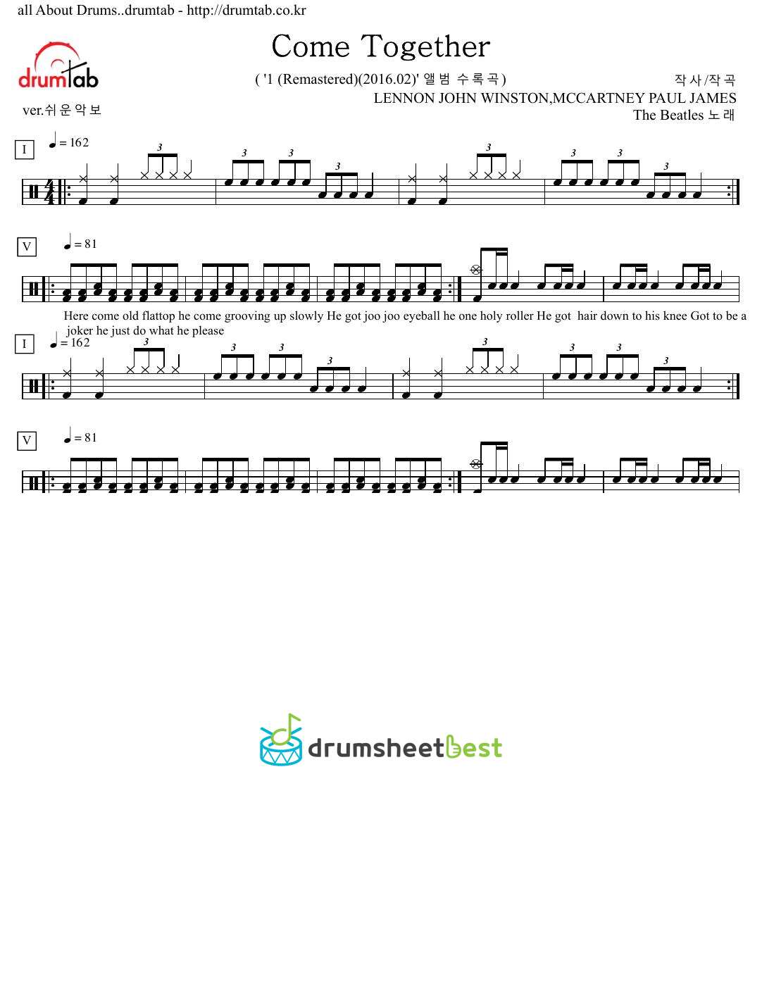 Come Together preview page 1