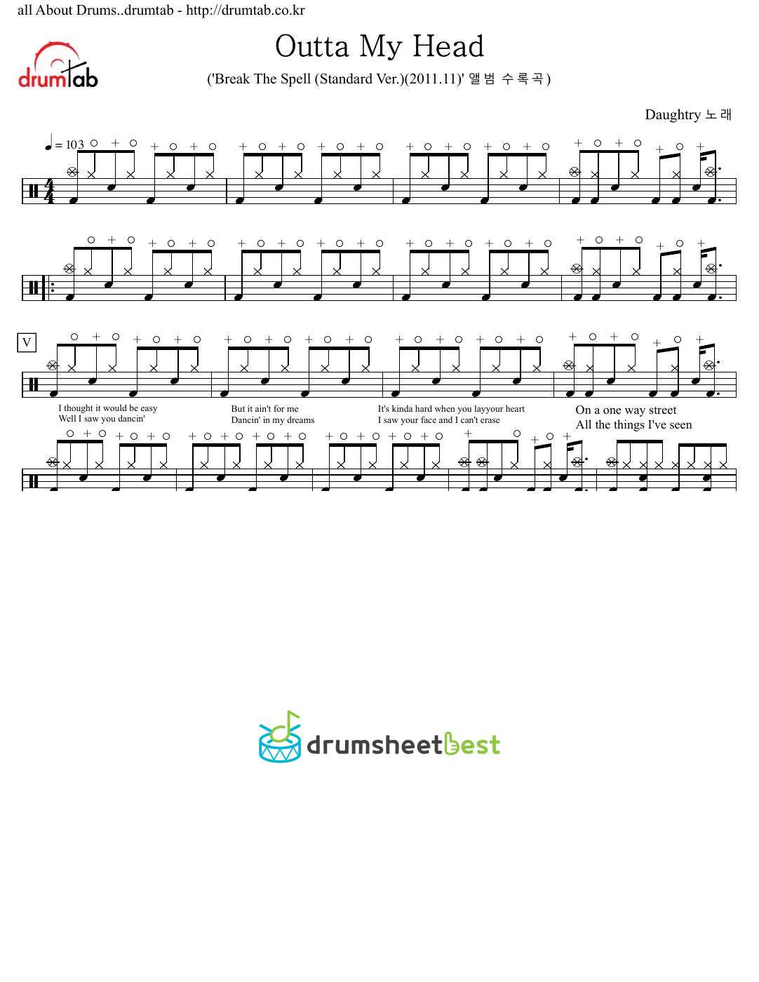 Outta My Head preview page 1