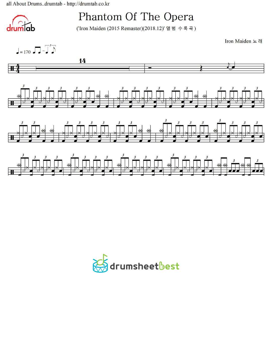 Phantom Of The Opera preview page 1