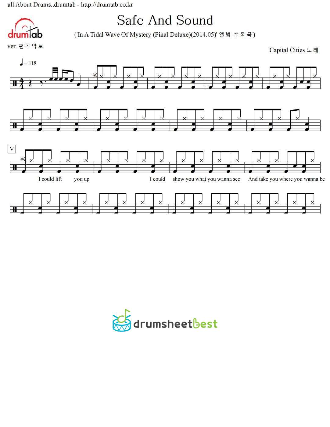 Safe And Sound preview page 1